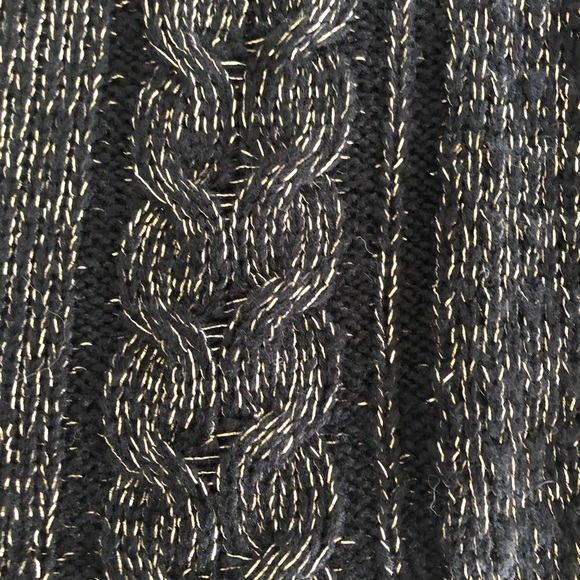 House of Harlow 1960 black & gold sweater - Picture 4 of 4